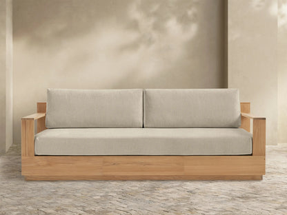 Bal Harbour Outdoor Teak Sofa