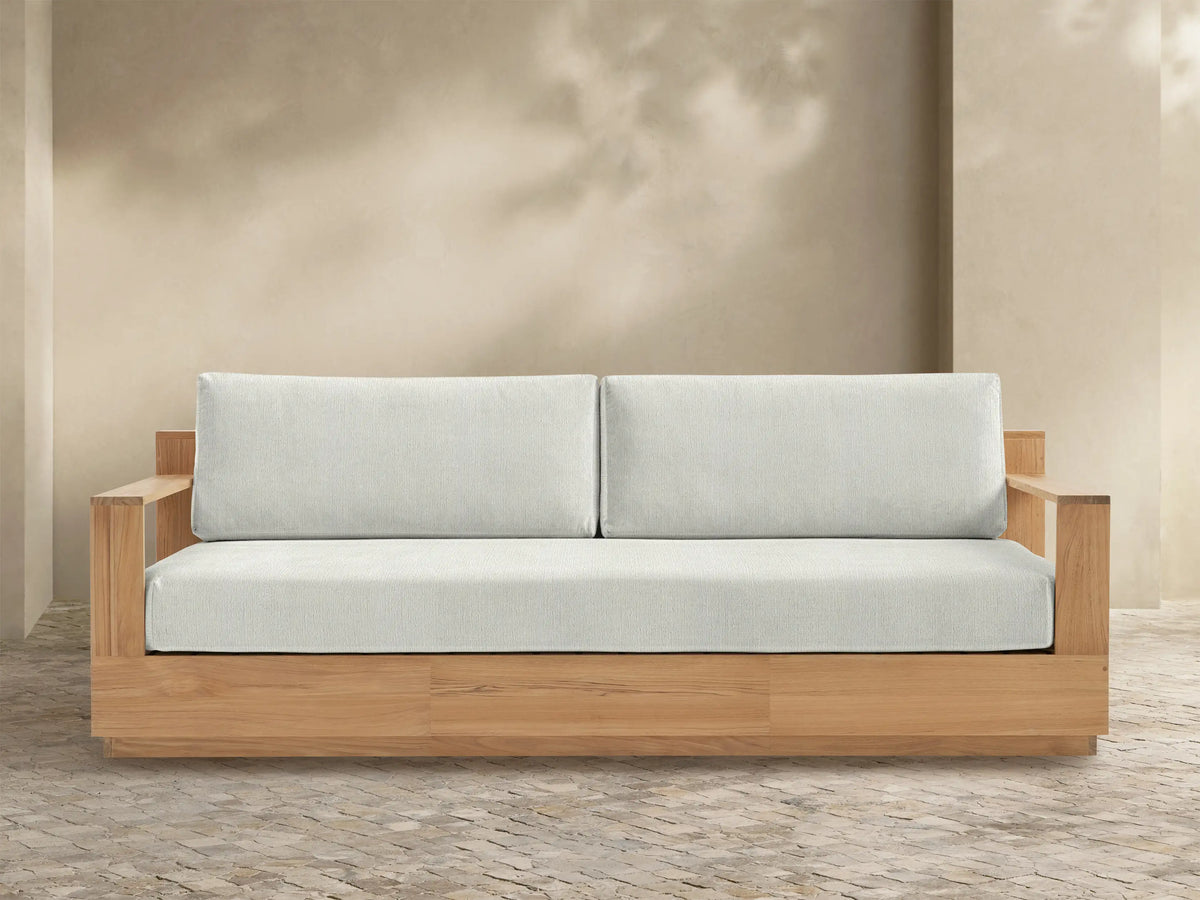 Bal Harbour Outdoor Teak Sofa