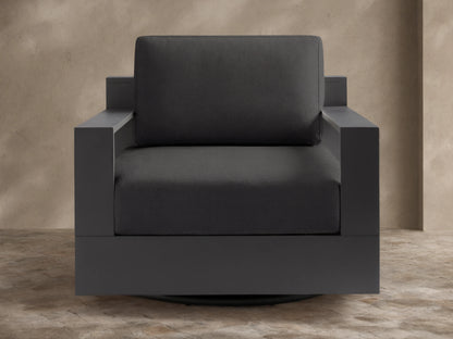 Bal Harbour Outdoor Aluminum Swivel Chair