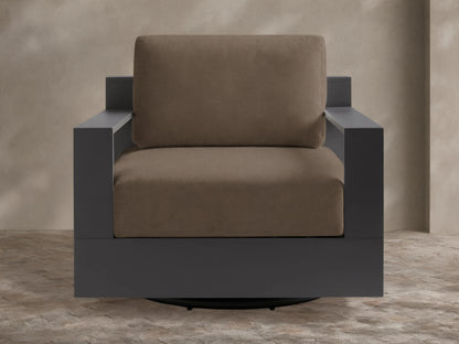 Bal Harbour Outdoor Aluminum Swivel Chair