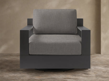 Bal Harbour Outdoor Aluminum Swivel Chair