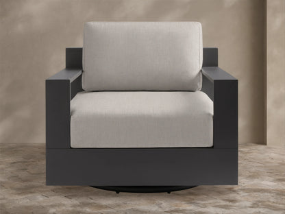 Bal Harbour Outdoor Aluminum Swivel Chair