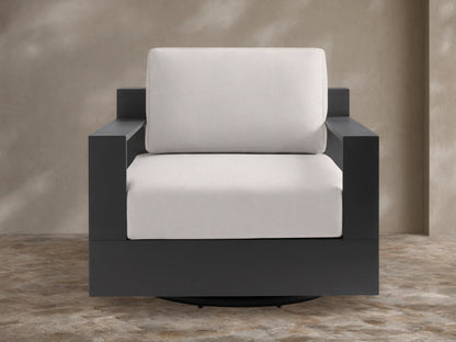 Bal Harbour Outdoor Aluminum Swivel Chair