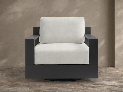 Bal Harbour Outdoor Aluminum Swivel Chair