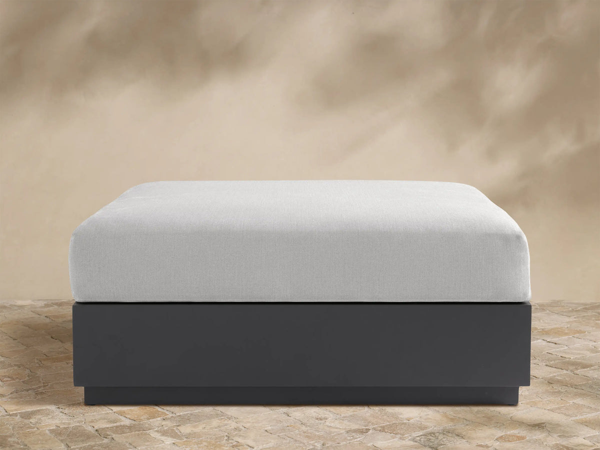 Bal Harbour Outdoor Aluminum Ottoman