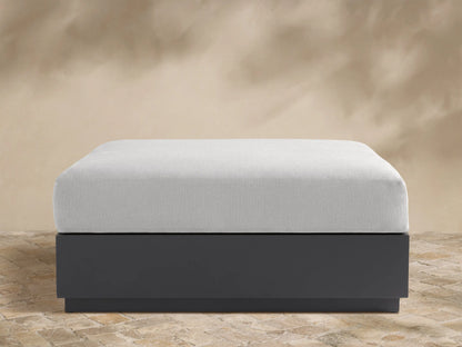 Bal Harbour Outdoor Aluminum Ottoman