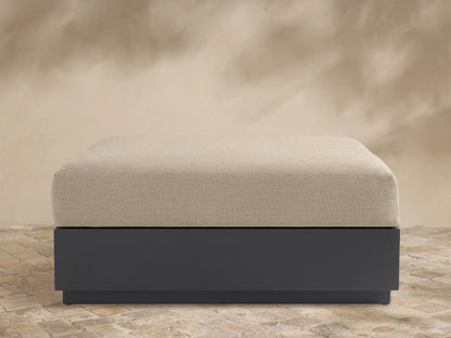 Bal Harbour Outdoor Aluminum Ottoman