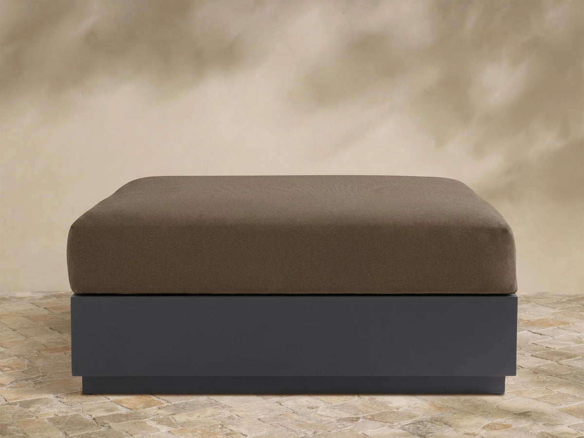 Bal Harbour Outdoor Aluminum Ottoman