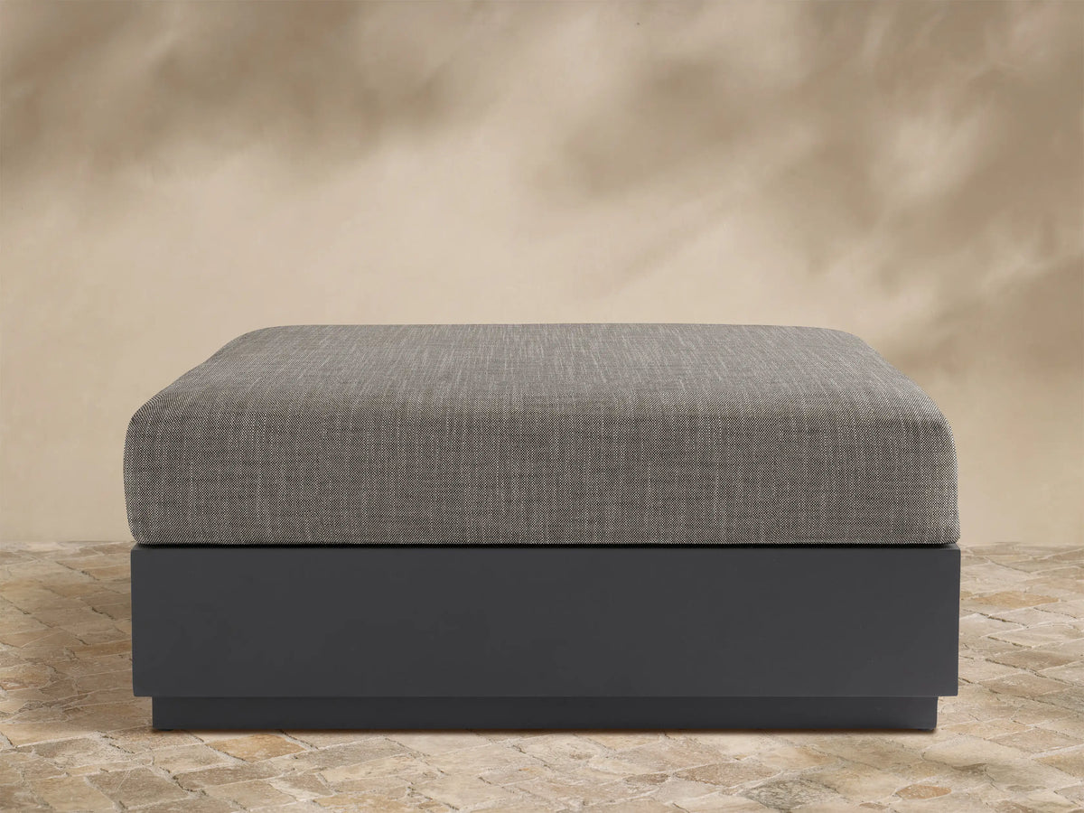 Bal Harbour Outdoor Aluminum Ottoman