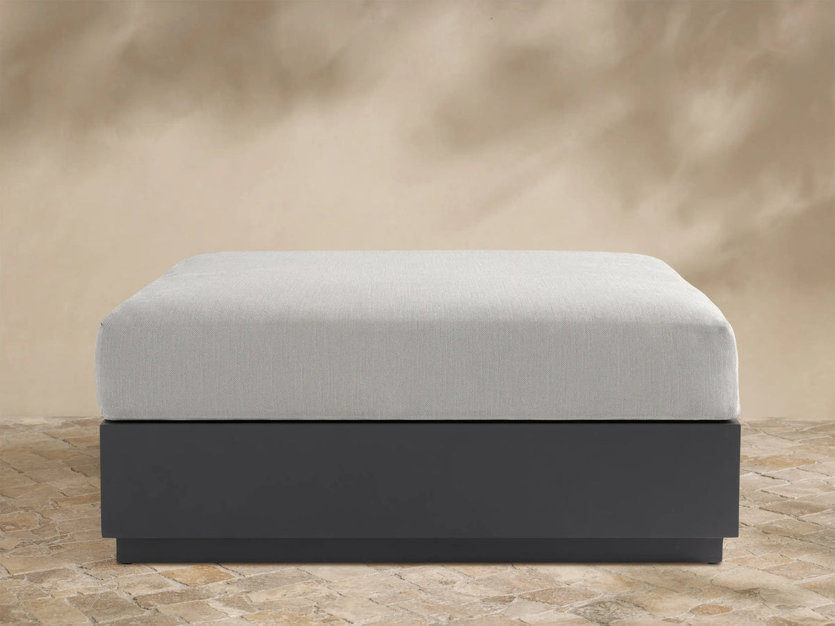 Bal Harbour Outdoor Aluminum Ottoman