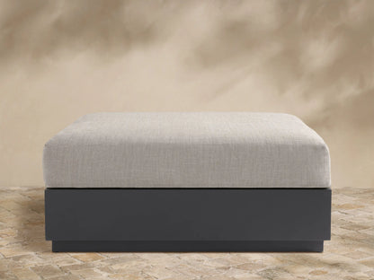 Bal Harbour Outdoor Aluminum Ottoman