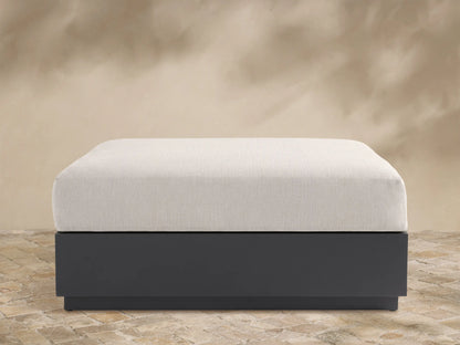 Bal Harbour Outdoor Aluminum Ottoman