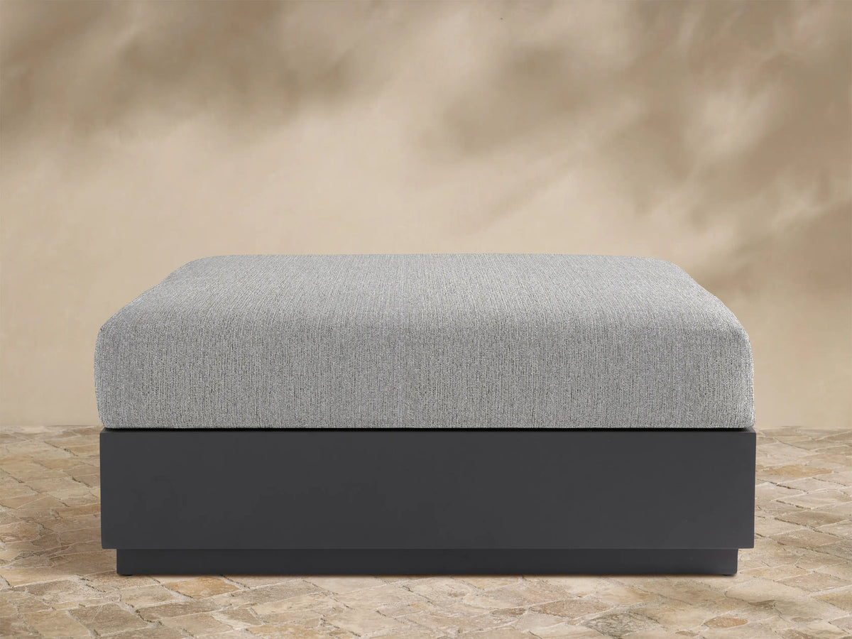 Bal Harbour Outdoor Aluminum Ottoman