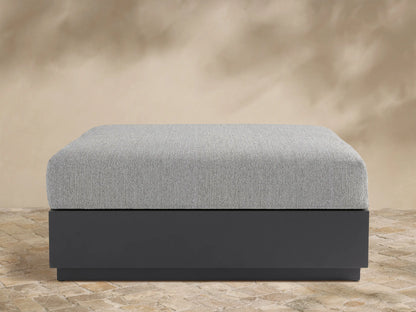 Bal Harbour Outdoor Aluminum Ottoman