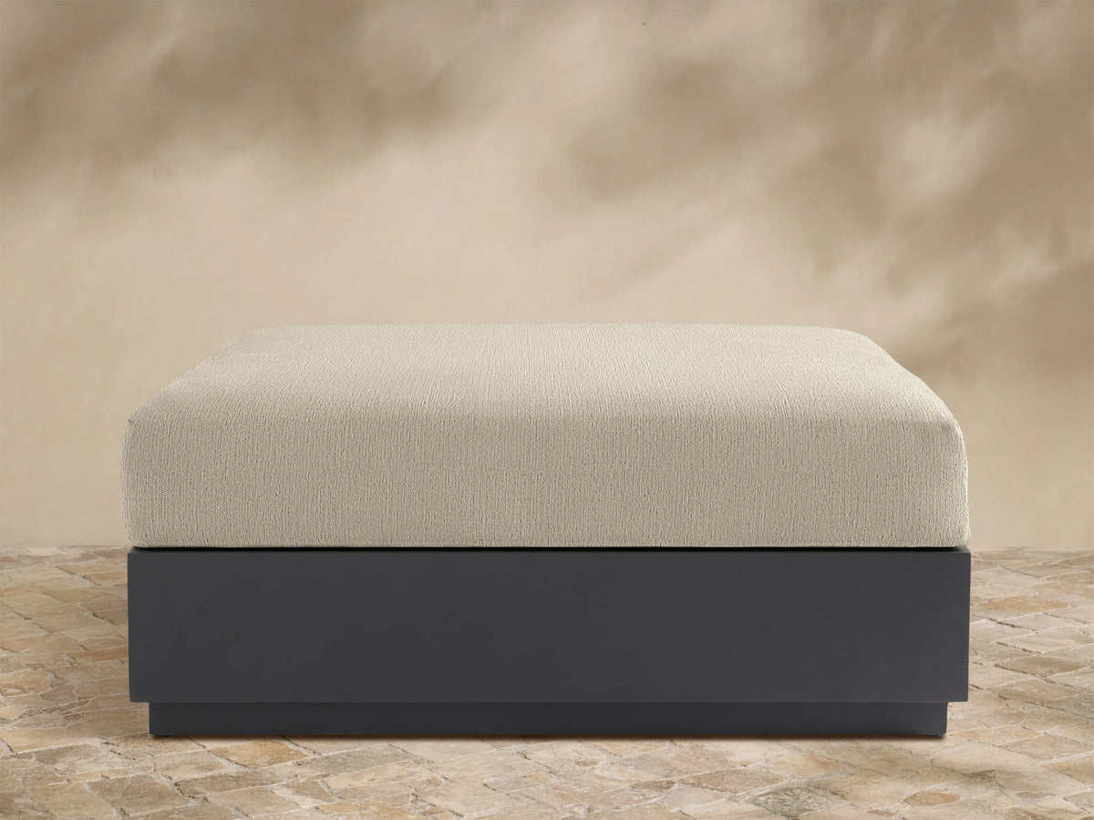Bal Harbour Outdoor Aluminum Ottoman