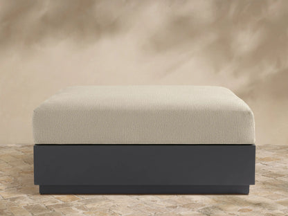 Bal Harbour Outdoor Aluminum Ottoman