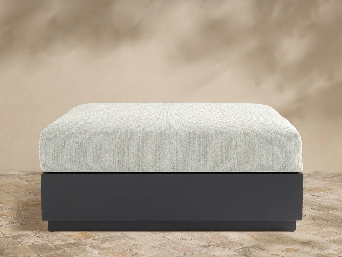 Bal Harbour Outdoor Aluminum Ottoman