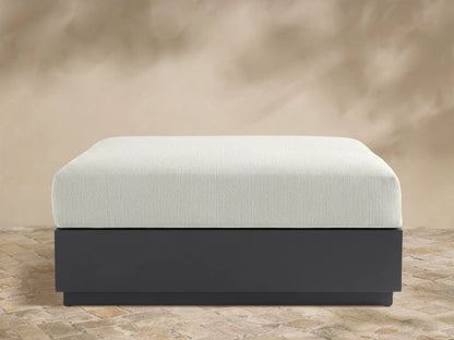 Bal Harbour Outdoor Aluminum Ottoman