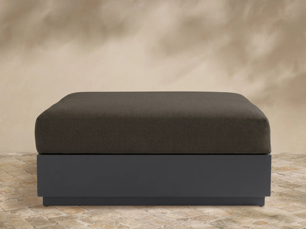 Bal Harbour Outdoor Aluminum Ottoman
