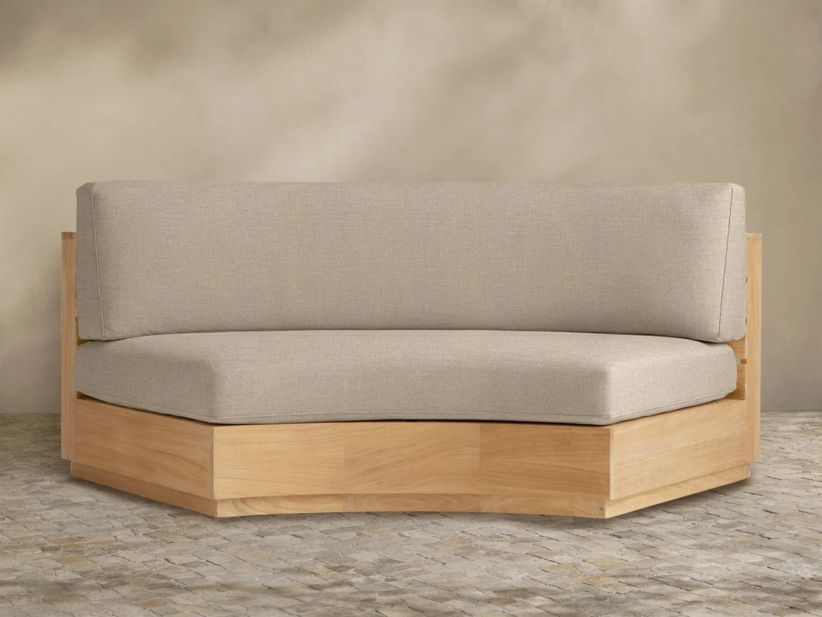 Bal Harbour Outdoor Curved Sofa