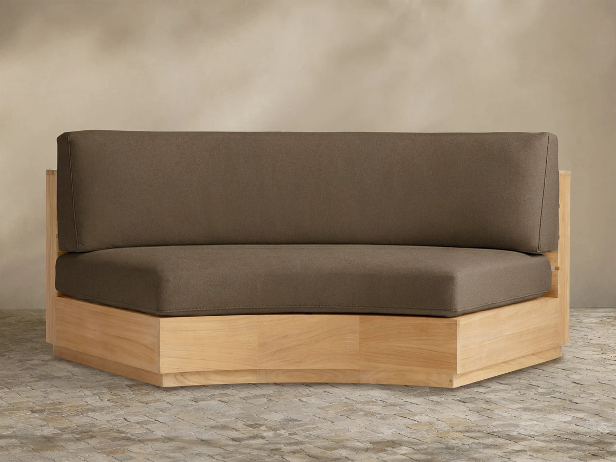 Bal Harbour Outdoor Curved Sofa