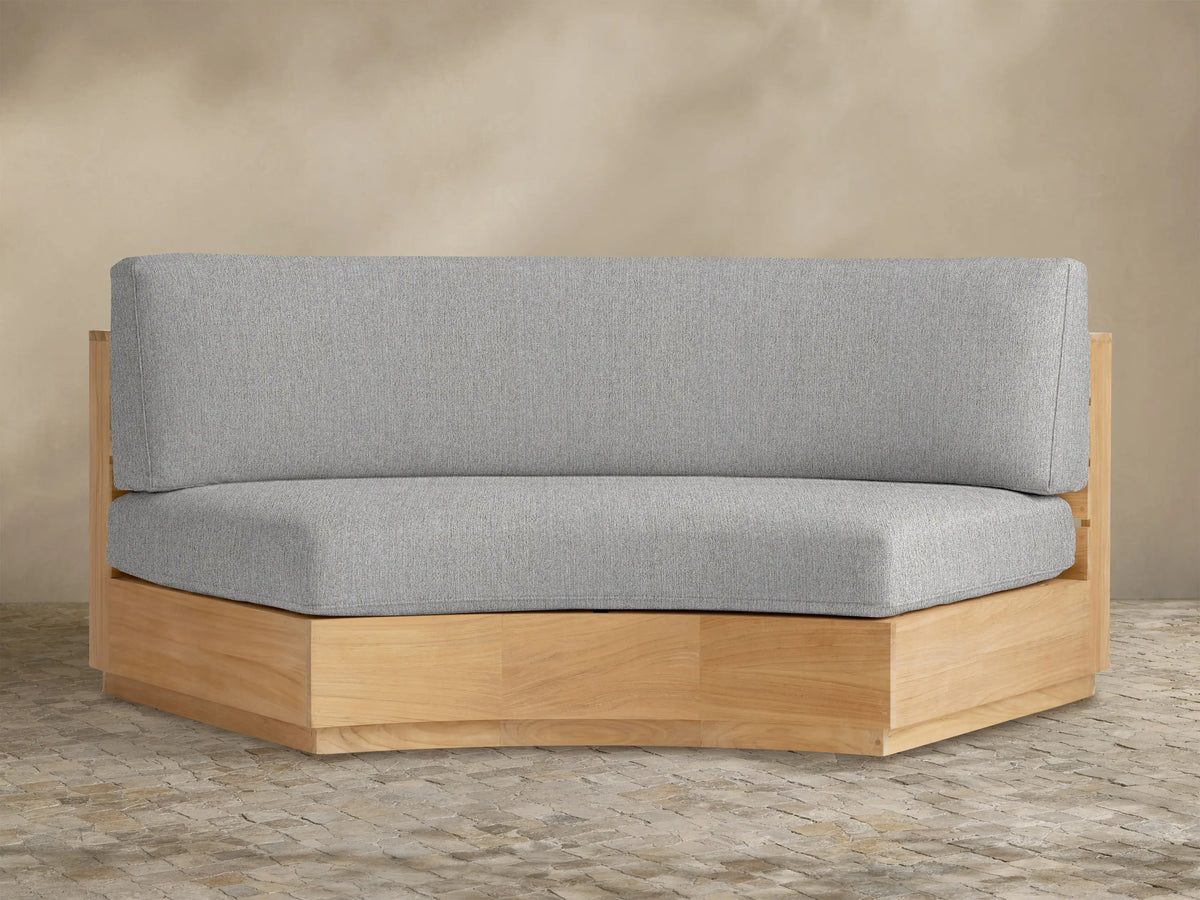 Bal Harbour Outdoor Curved Sofa