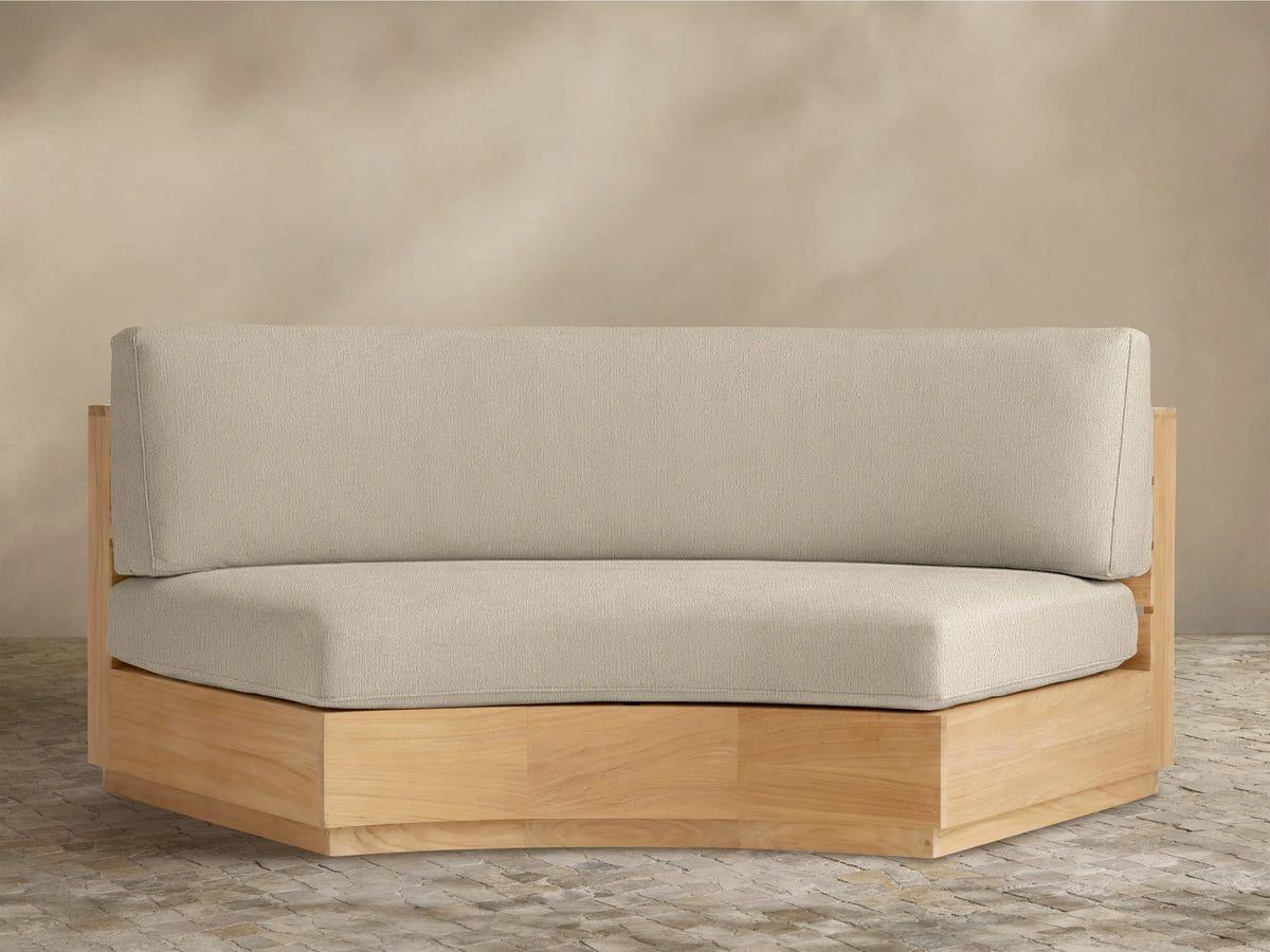Bal Harbour Outdoor Curved Sofa