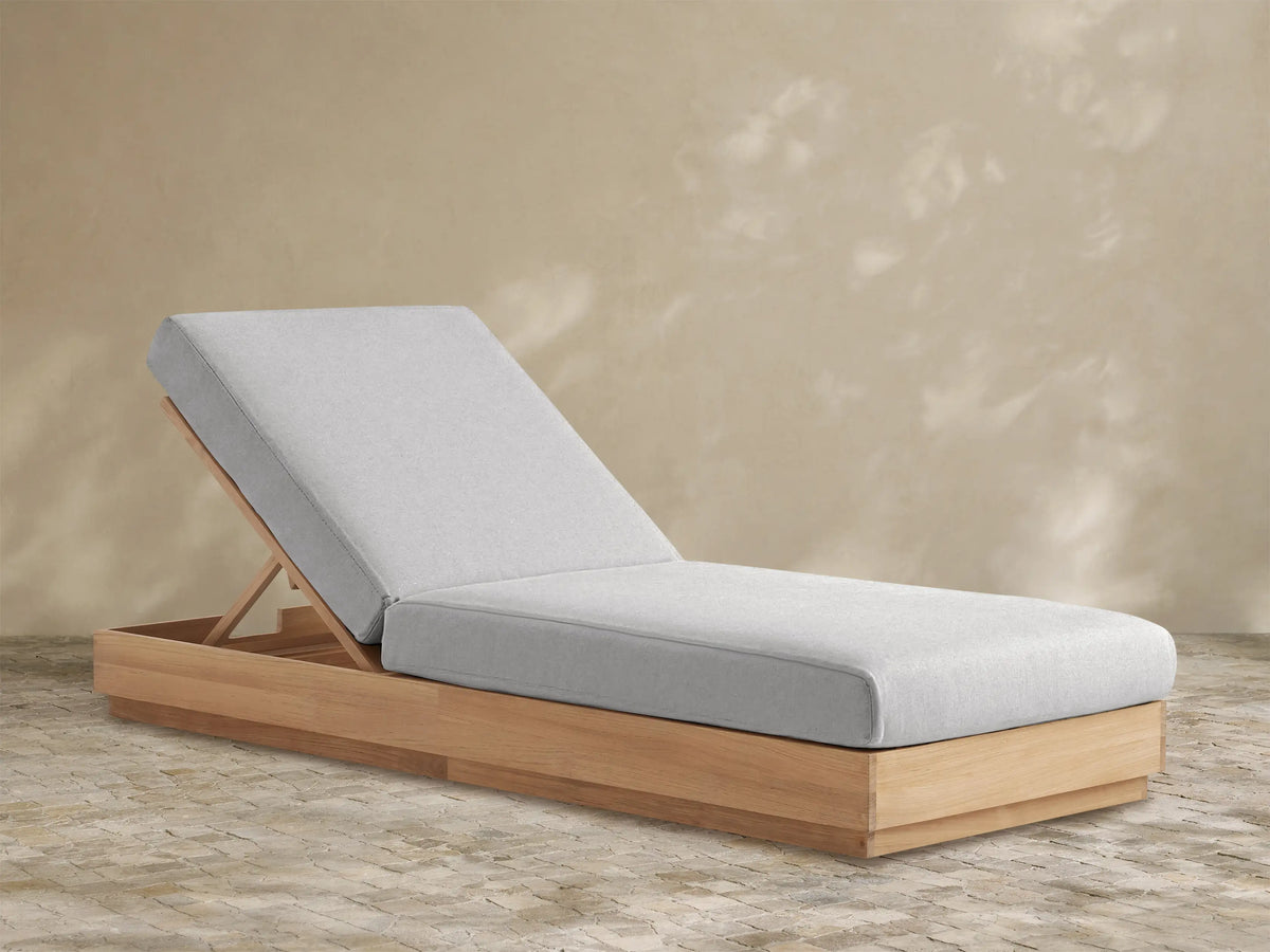 Bal Harbour Outdoor Teak Chaise