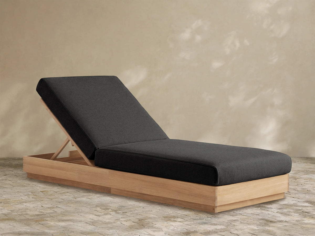 Bal Harbour Outdoor Teak Chaise