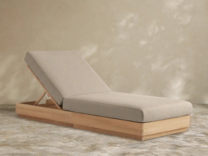 Bal Harbour Outdoor Teak Chaise