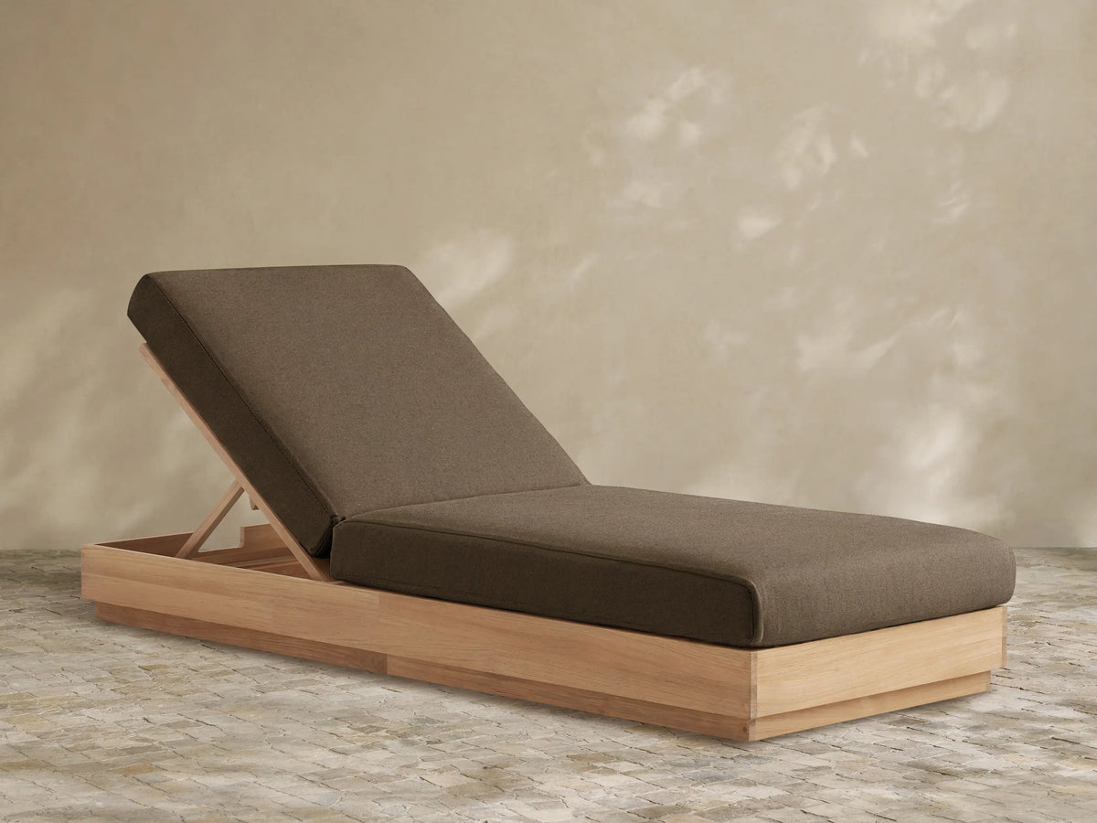 Bal Harbour Outdoor Teak Chaise