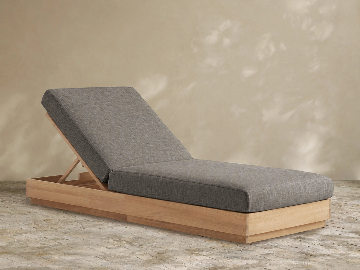 Bal Harbour Outdoor Teak Chaise