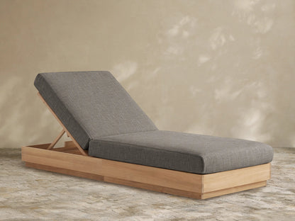 Bal Harbour Outdoor Teak Chaise