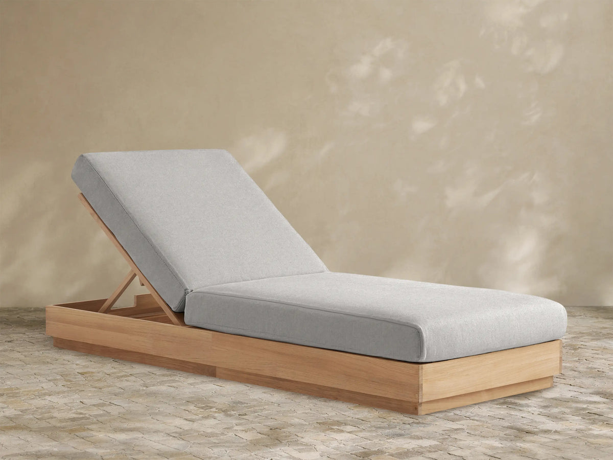 Bal Harbour Outdoor Teak Chaise