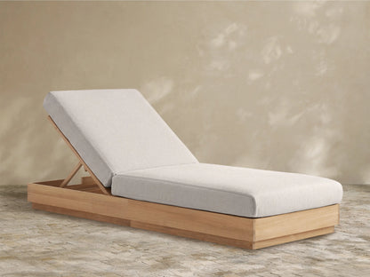 Bal Harbour Outdoor Teak Chaise