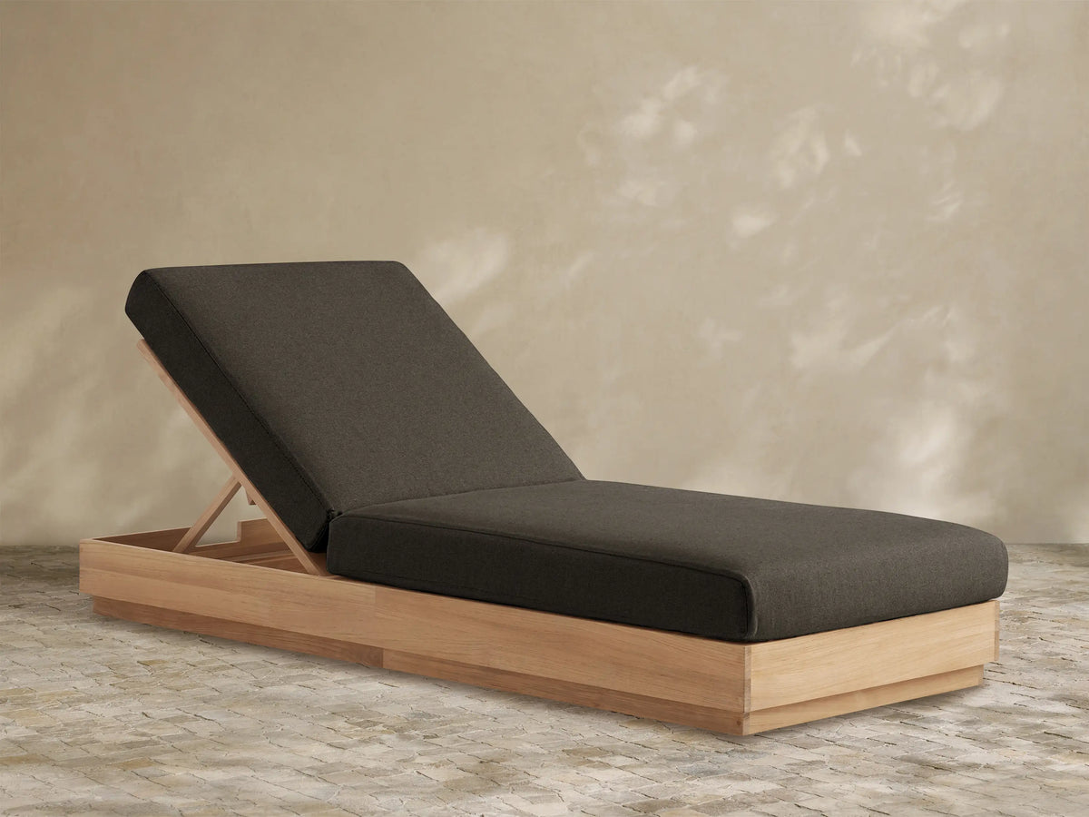 Bal Harbour Outdoor Teak Chaise