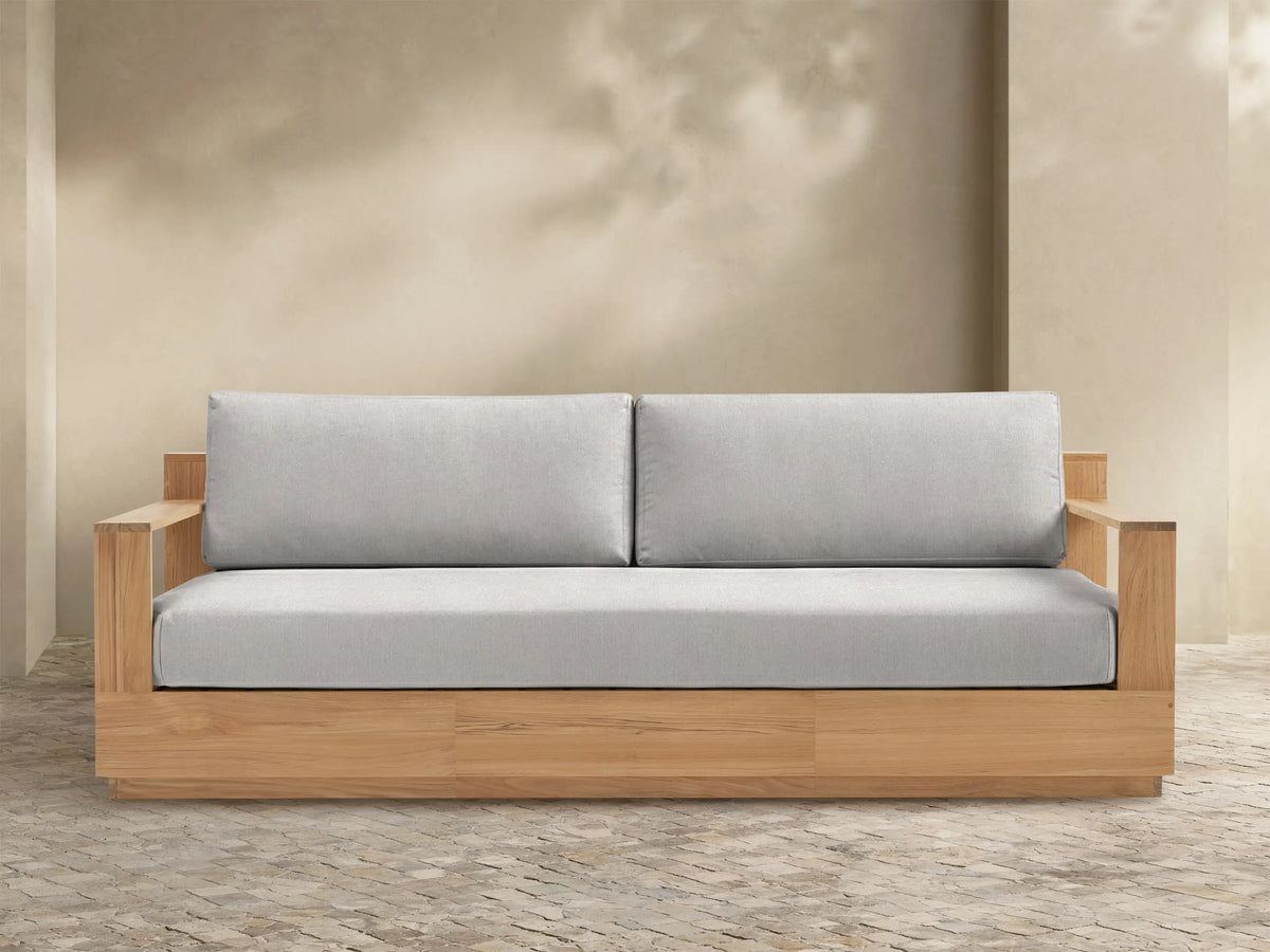 Bal Harbour Outdoor Teak Sofa