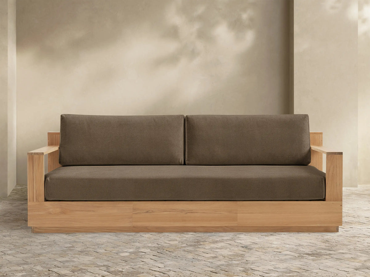 Bal Harbour Outdoor Teak Sofa