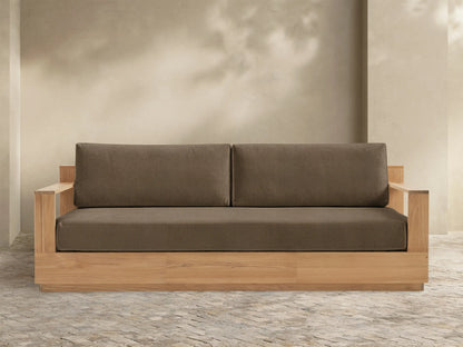 Bal Harbour Outdoor Teak Sofa