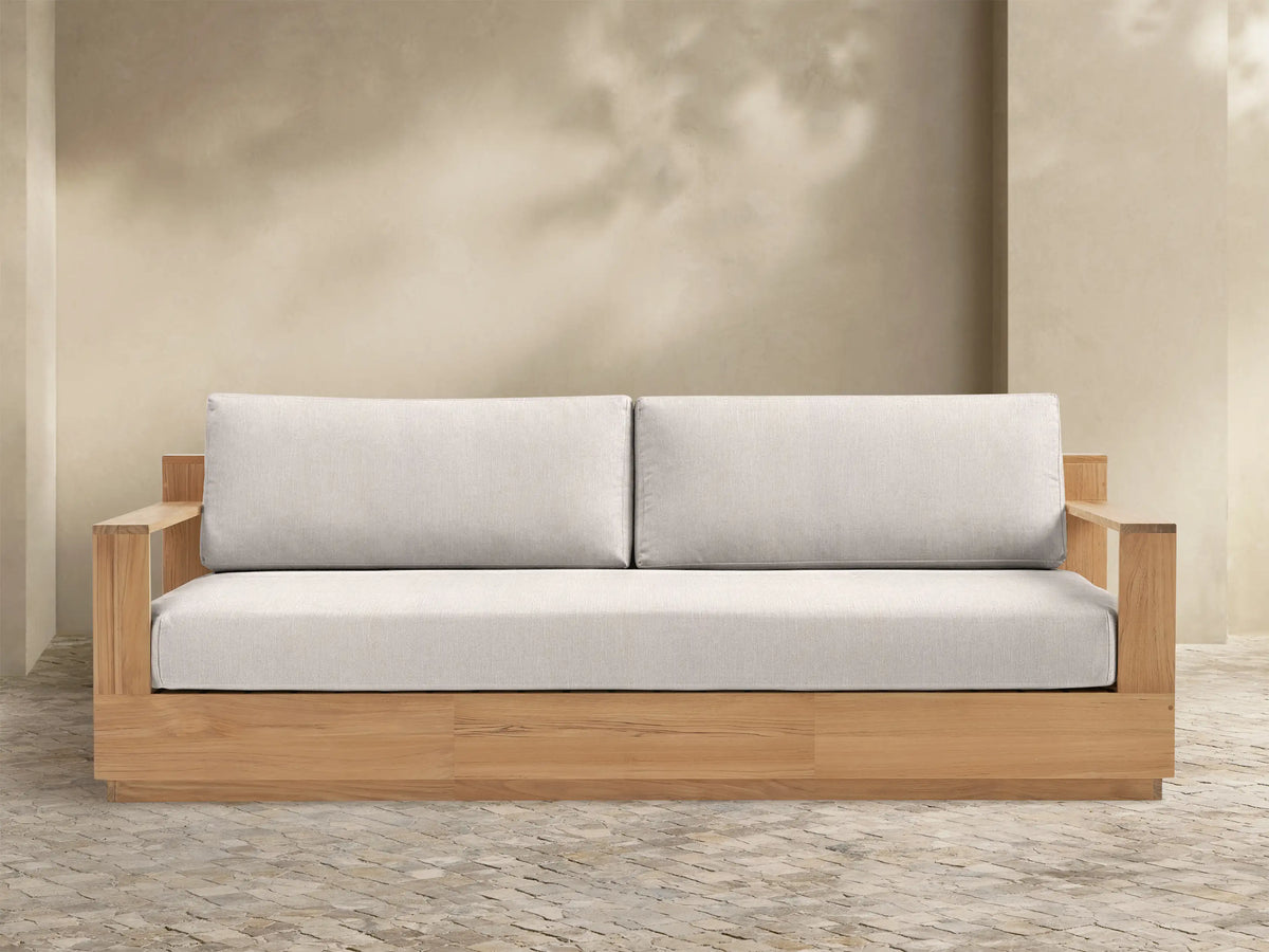 Bal Harbour Outdoor Teak Sofa