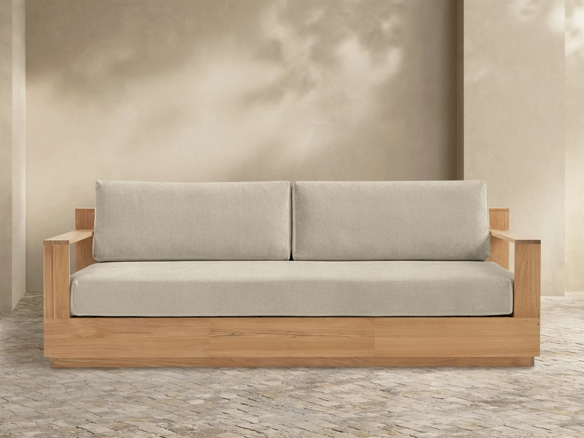 Bal Harbour Outdoor Teak Sofa