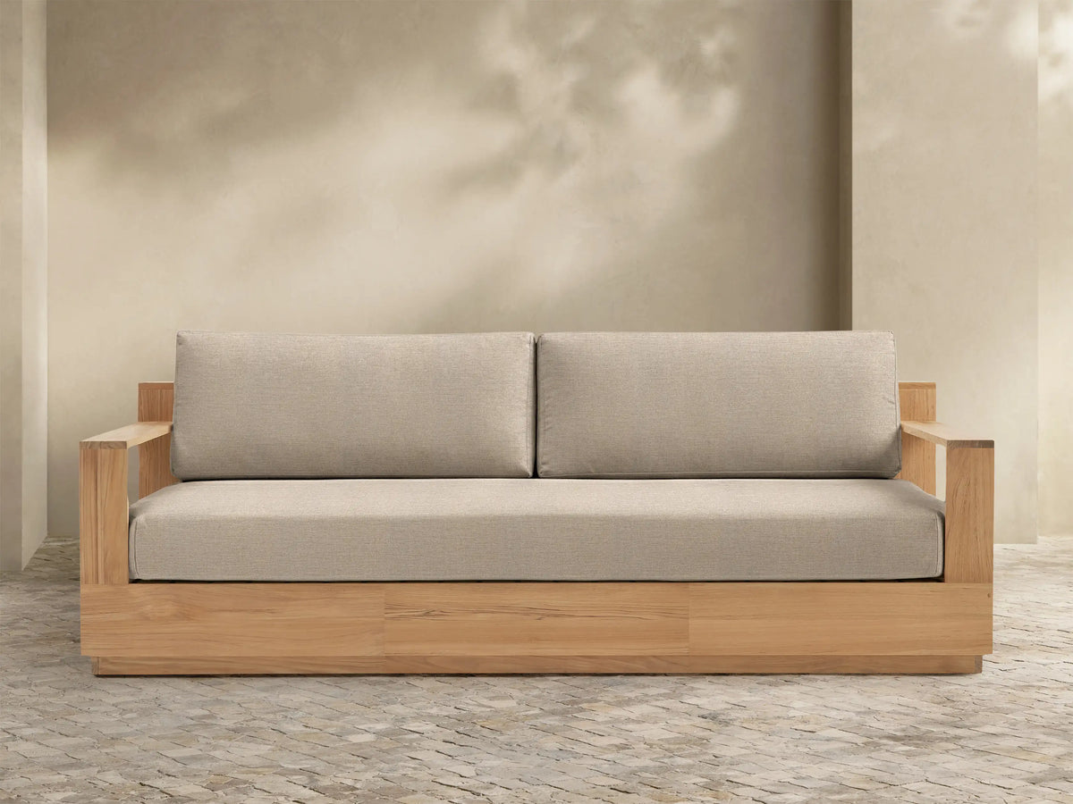 Bal Harbour Outdoor Teak Sofa