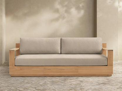 Bal Harbour Outdoor Teak Sofa