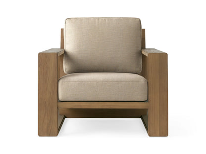 Canyon Outdoor Teak Lounge Chair