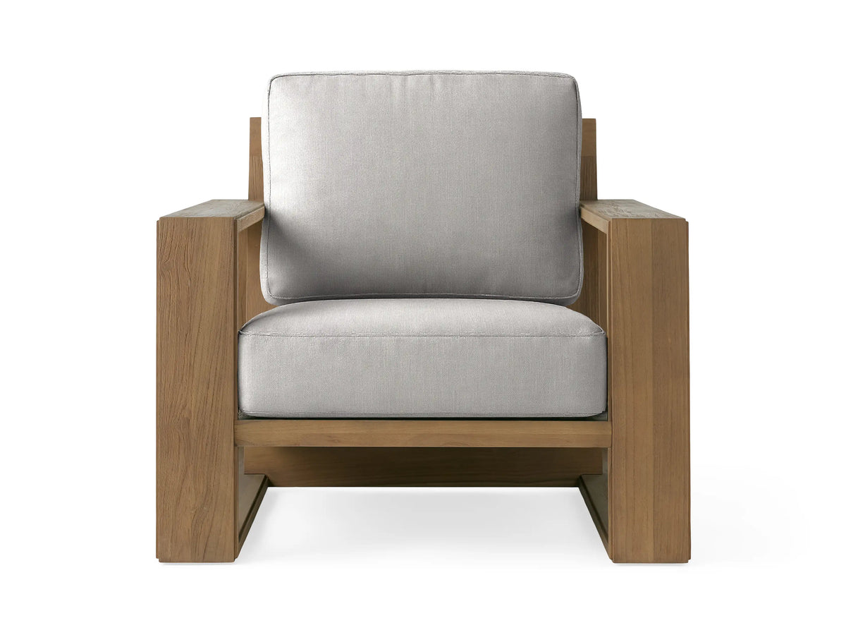 Canyon Outdoor Teak Lounge Chair