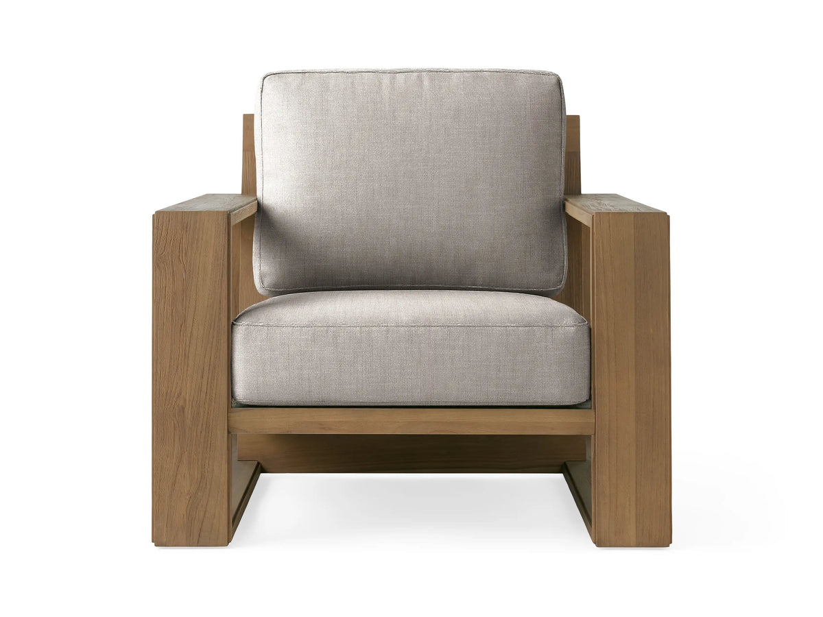 Canyon Outdoor Teak Lounge Chair