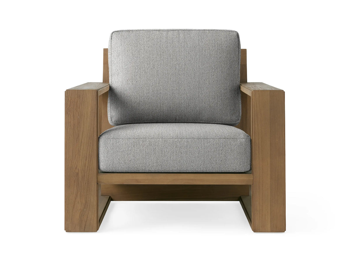 Canyon Outdoor Teak Lounge Chair