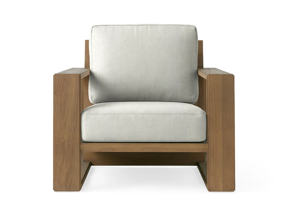 Canyon Outdoor Teak Lounge Chair