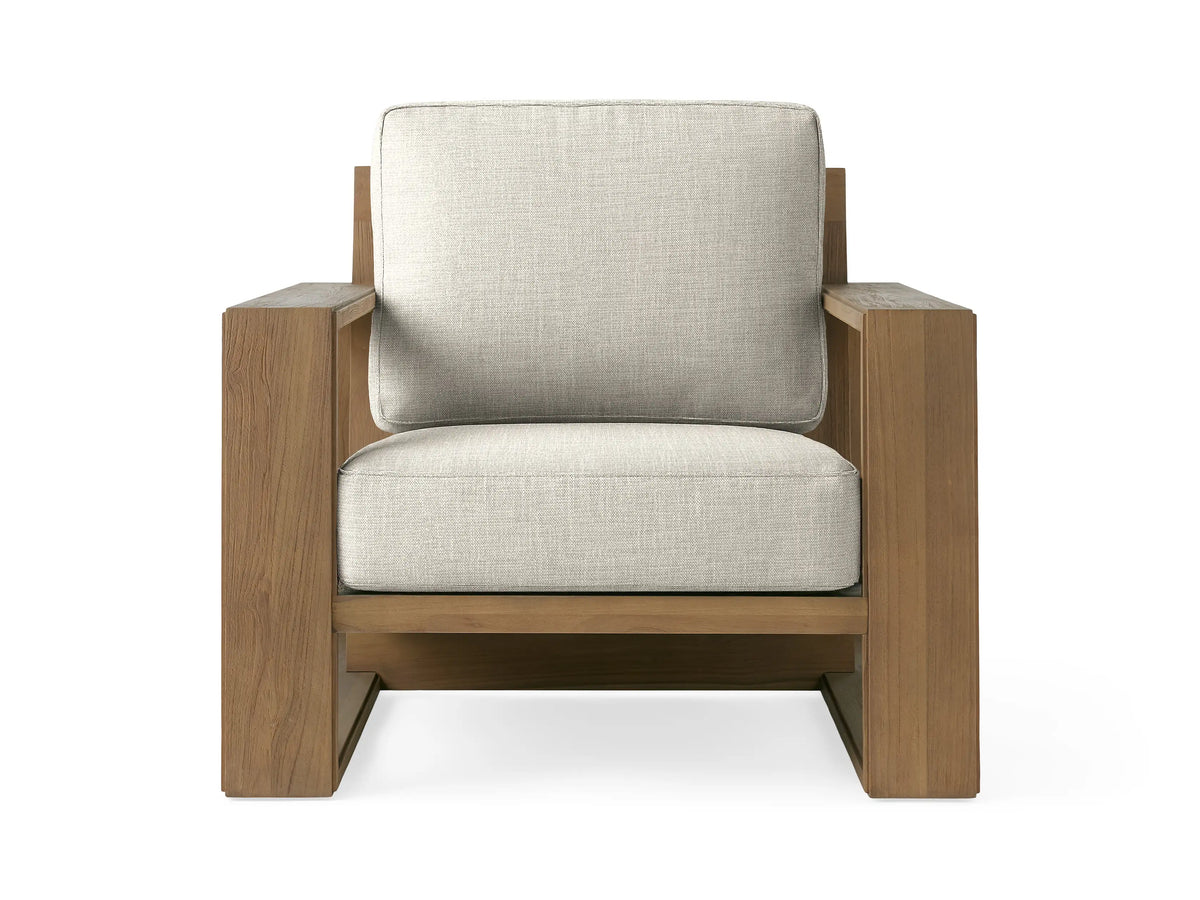 Canyon Outdoor Teak Lounge Chair