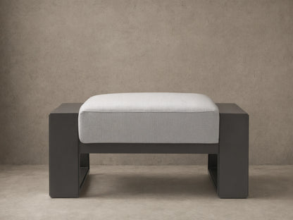 Canyon Outdoor Aluminum Ottoman